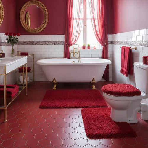 Tapis de bain ultra moelleux  baignoire 