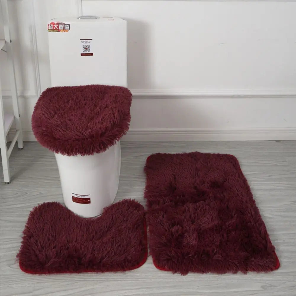 Tapis de bain ultra moelleux café