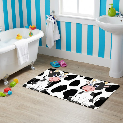Tapis de bain vache  jouets 