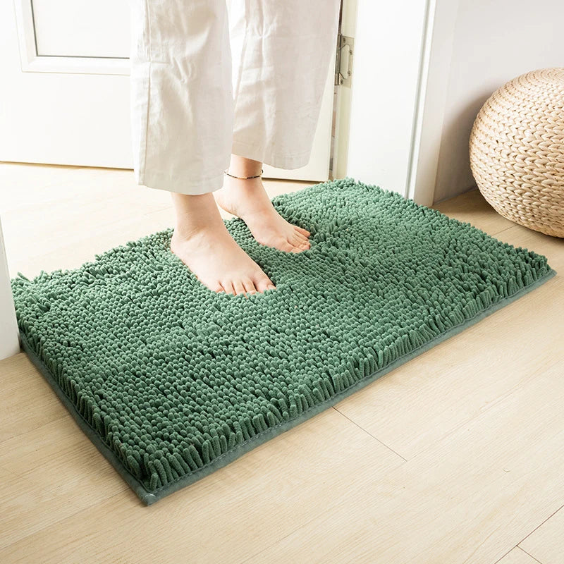 Tapis de bain vert empire