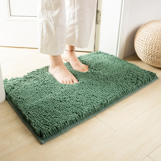 Tapis de bain vert empire