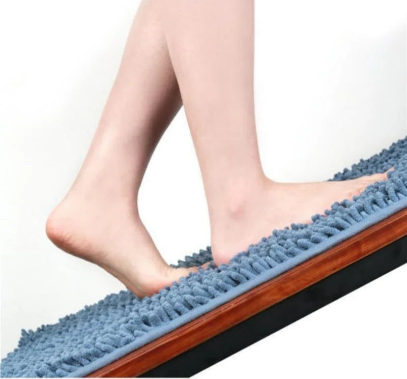 Tapis de bain vert empire pied