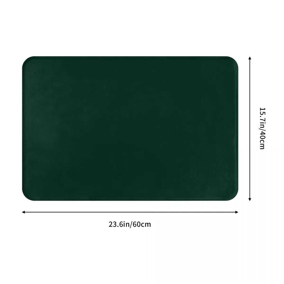 Tapis de bain vert olive tailles