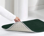 Tapis de bain vert olive - Vignette | Douceur De Bain