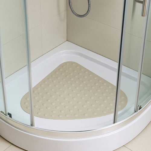 Tapis de douche demi lune cabinet 