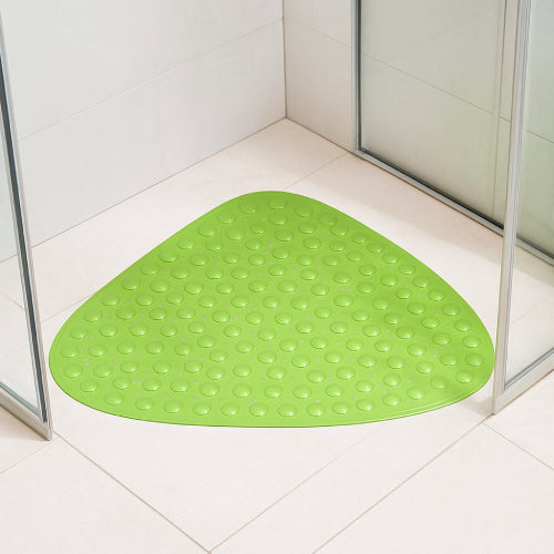 Tapis de douche demi lune  coin 