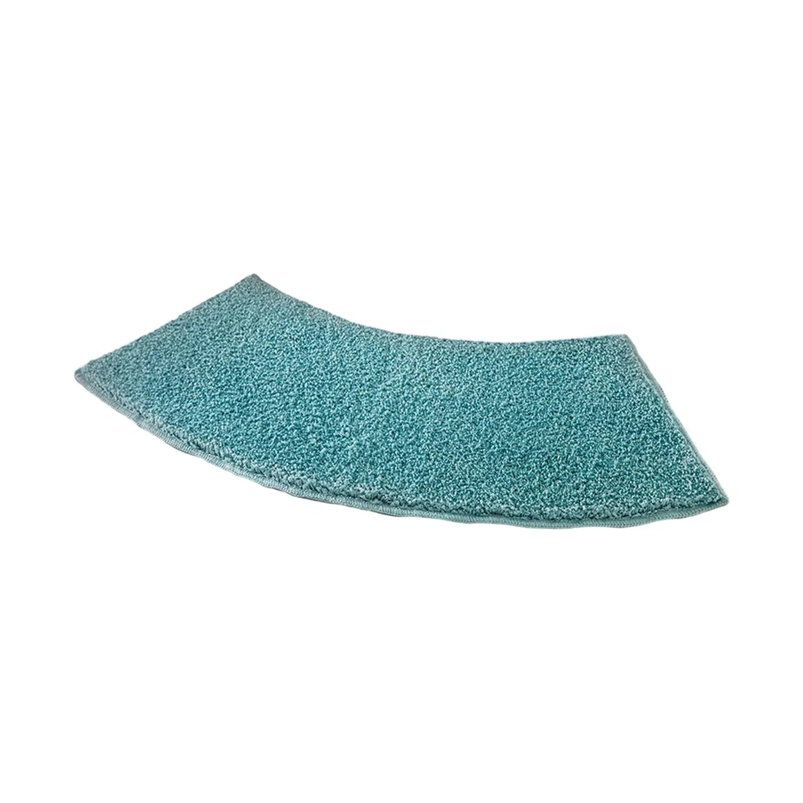 Tapis de douche incurvé bleu