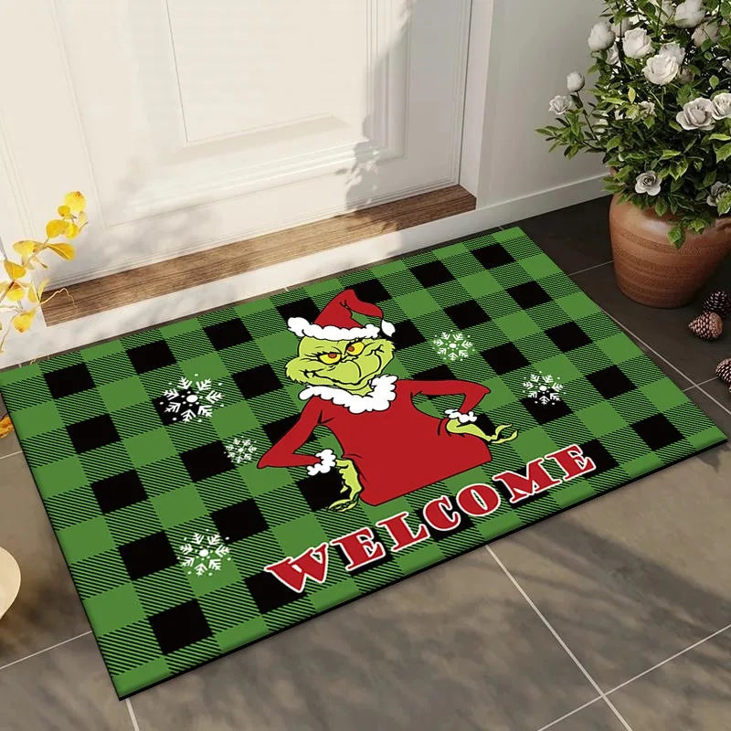Tapis de salle de bain Grinch WELCOME 