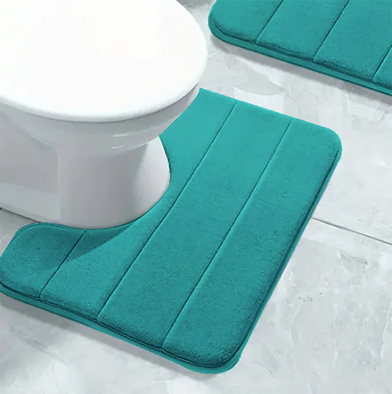 Tapis de salle de bain doux sol 