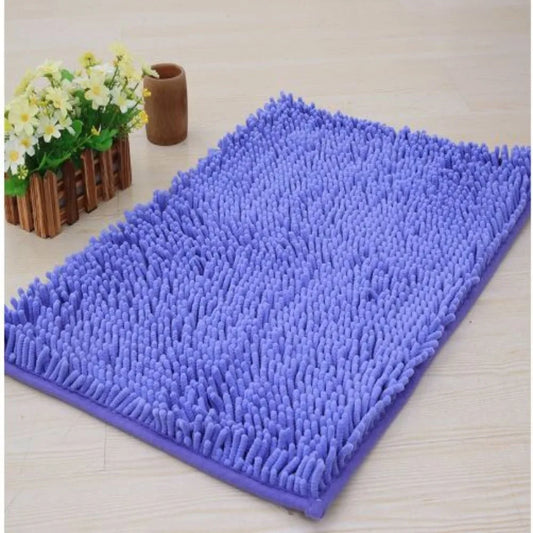 Tapis de salle de bain violet