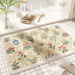 Tapis de sol absorbant à motif floral américain - Vignette | Douceur De Bain