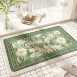 Tapis de sol absorbant à motif floral américain - Vignette | Douceur De Bain