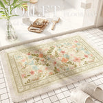 Tapis de sol absorbant à motif floral américain - Vignette | Douceur De Bain