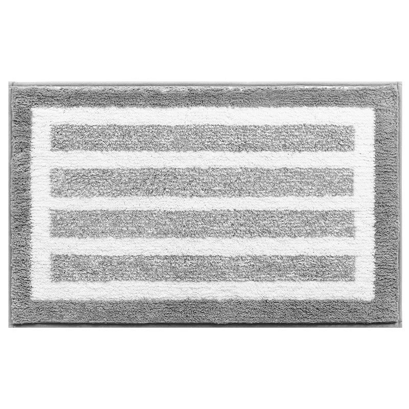Tapis de sol antiderapant salle de bain gris
