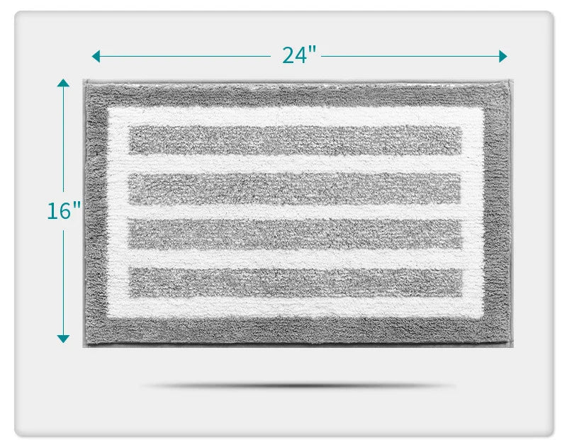 Tapis de sol antiderapant salle de bain tailles