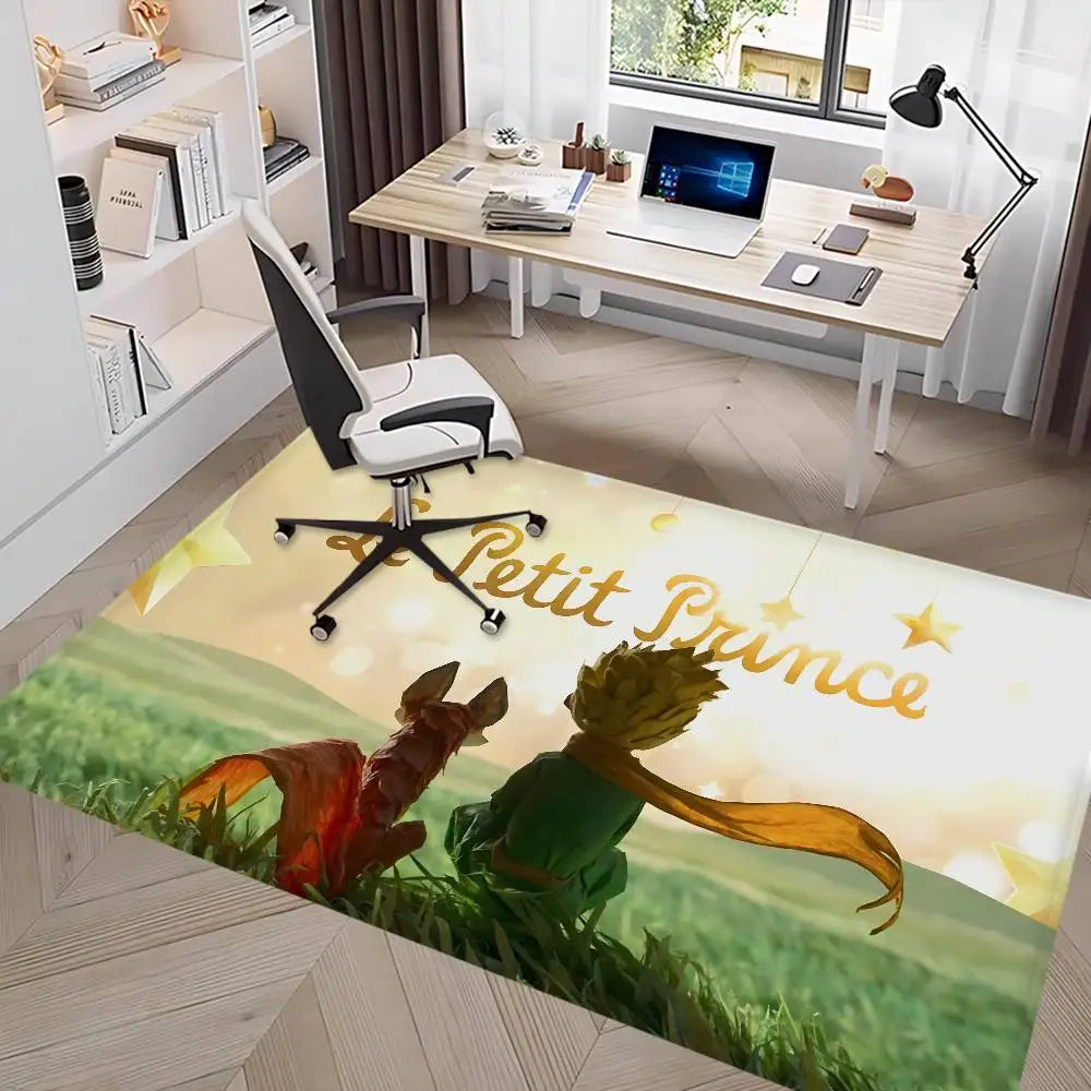 Tapis de sol classique d'animation Petit Prince bureau