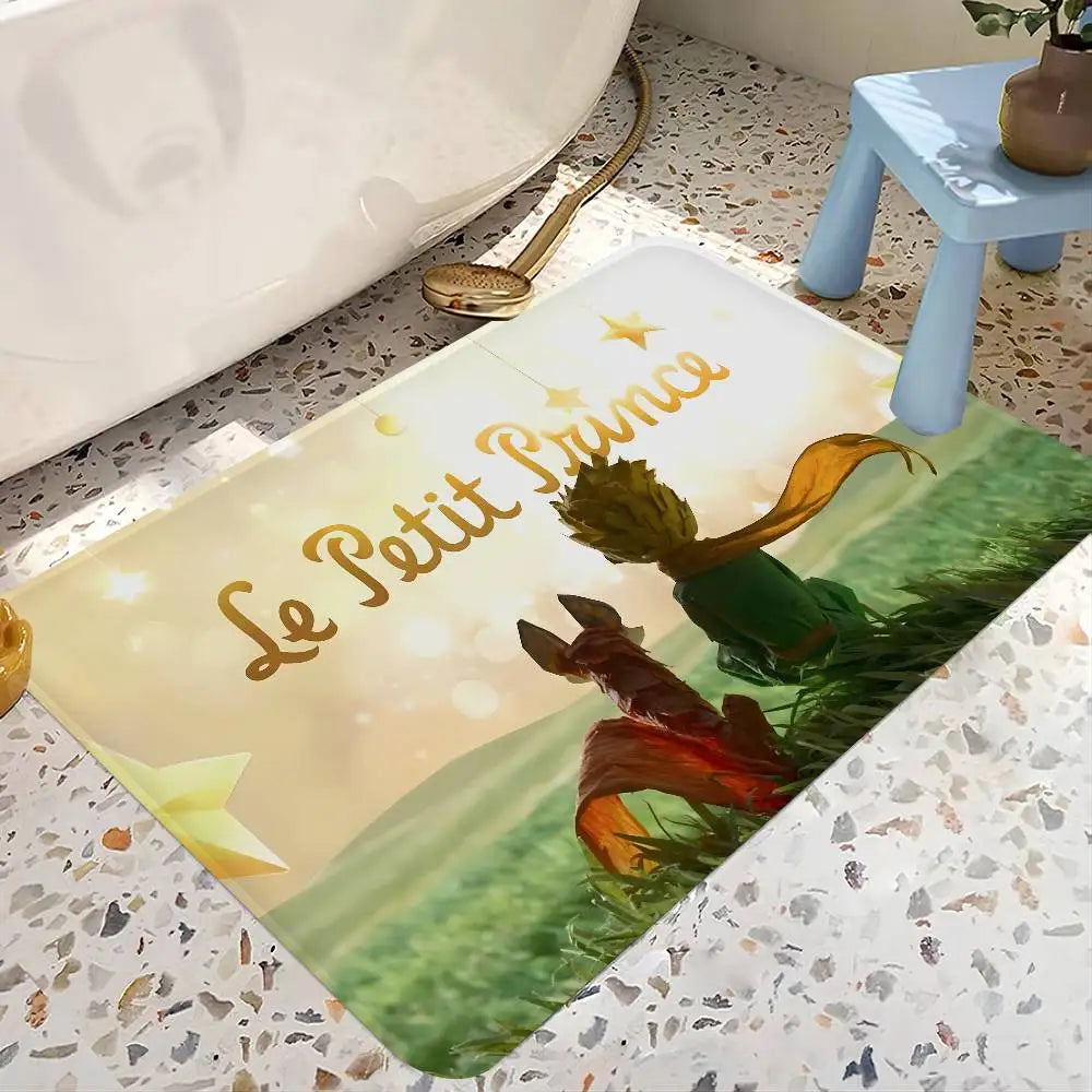 Tapis de sol classique d'animation Petit Prince  vert