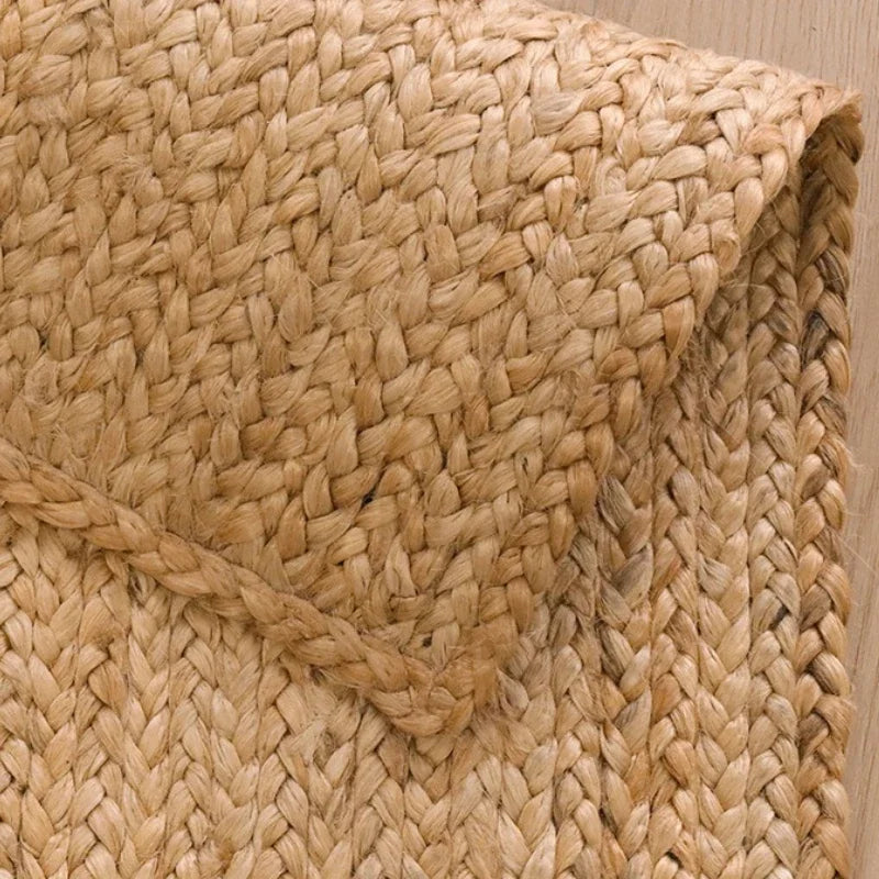 Tapis jute salle de bain sans colle 