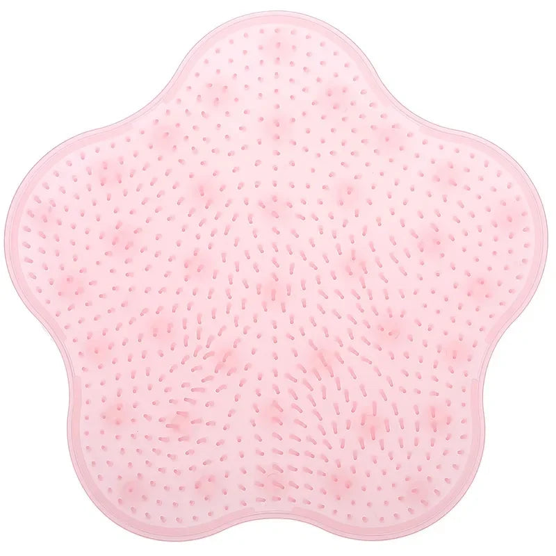 Tapis magique salle de bain étoile rose