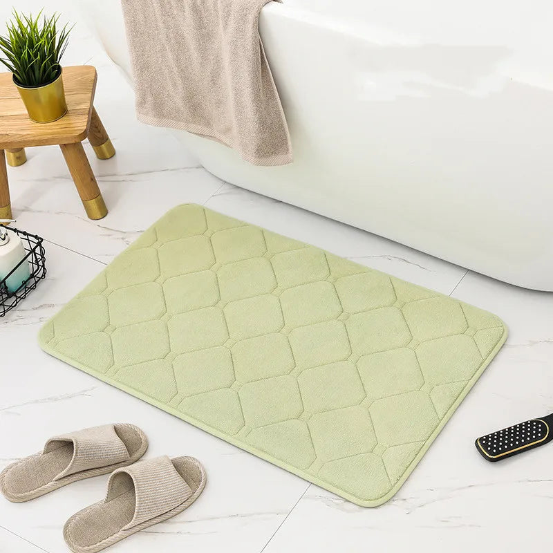 Tapis mousse salle de bain baignoire