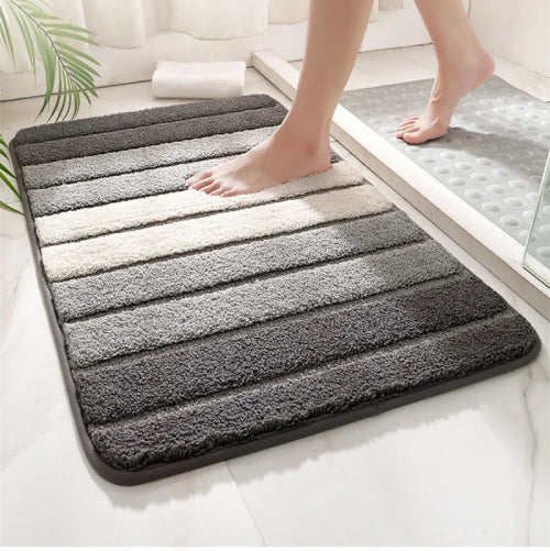 Tapis pour salle de bain extra doux pieds 