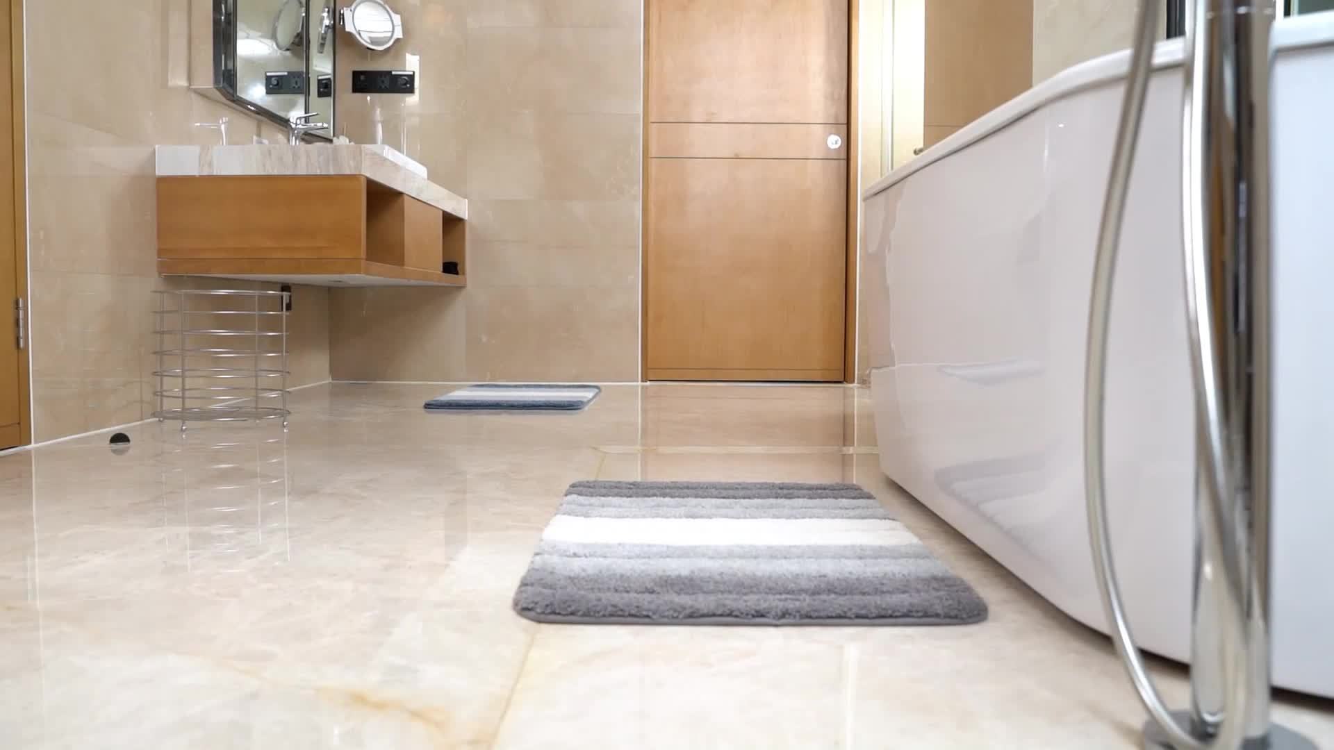 Tapis pour salle de bain extra doux  sol 