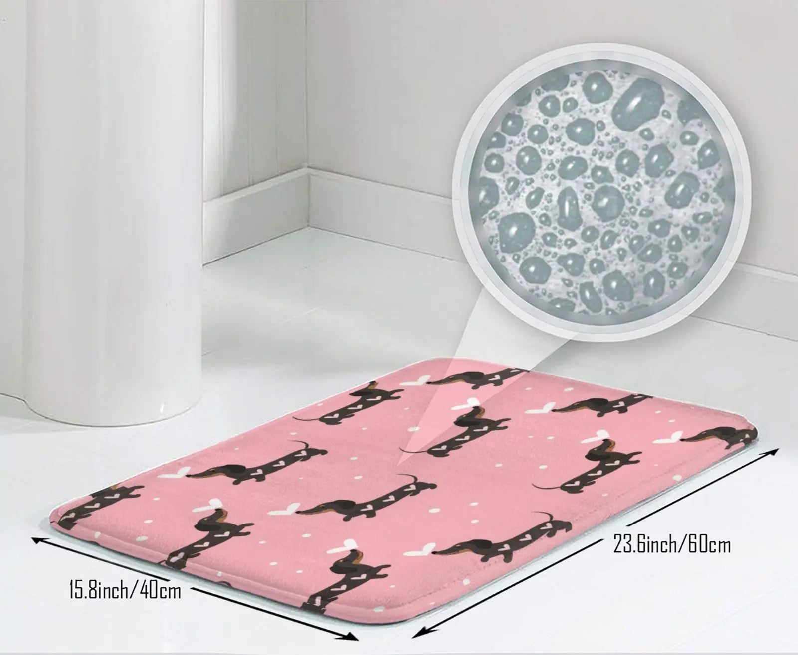 Tapis salle de bain Maroc taille