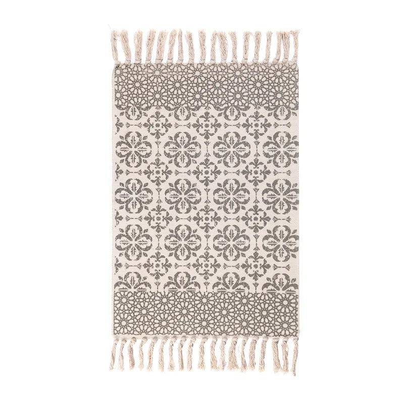 Tapis salle de bain Marocain kaki 