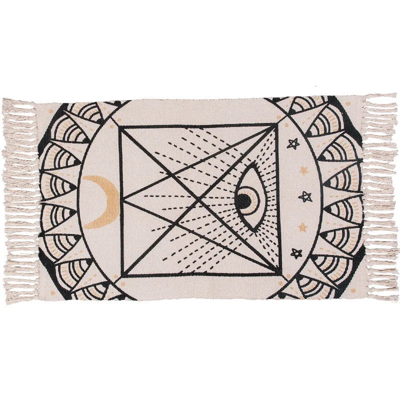 Tapis salle de bain Marocain triangle 