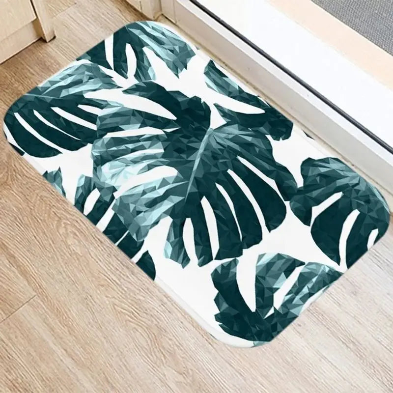 Tapis salle de bain Tropical antidérapant