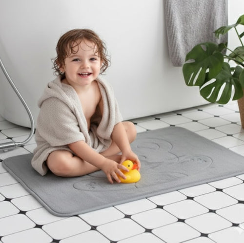 Tapis salle de bain antidérapant enfant 