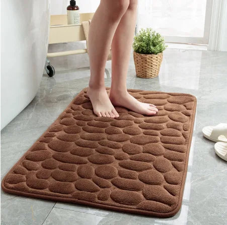 Tapis salle de bain antidérapant plante pieds