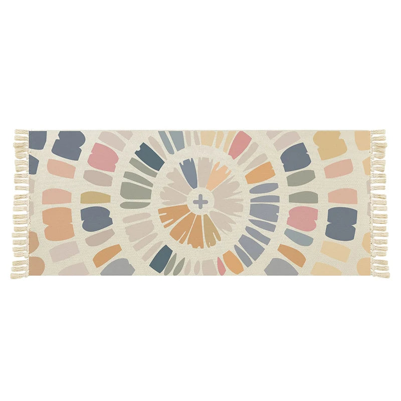 Tapis salle de bain berbère  peinture