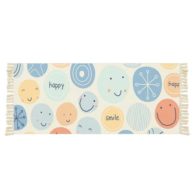 Tapis salle de bain berbère sourire