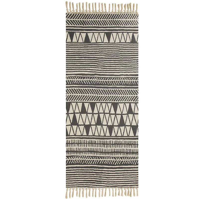 Tapis salle de bain berbère vert bouteille