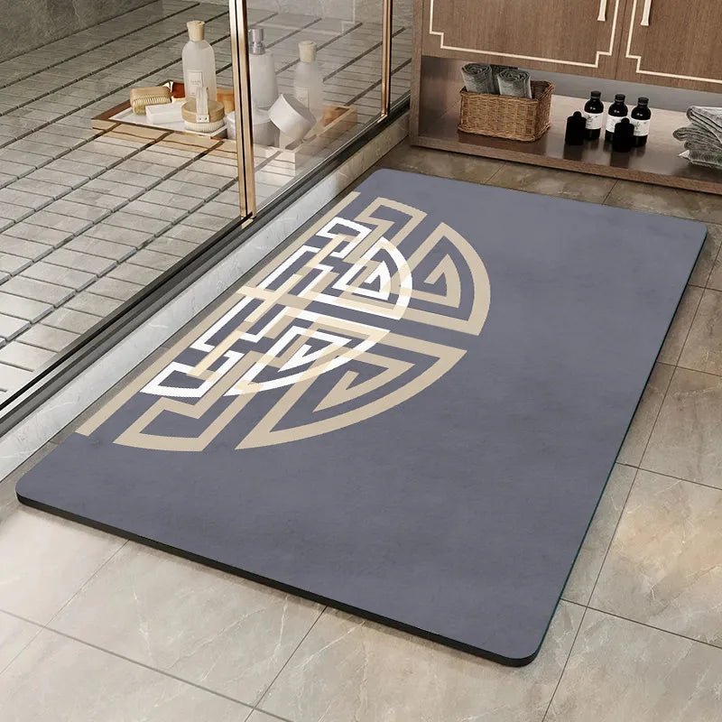 Tapis salle de bain japonais  antidérapant 