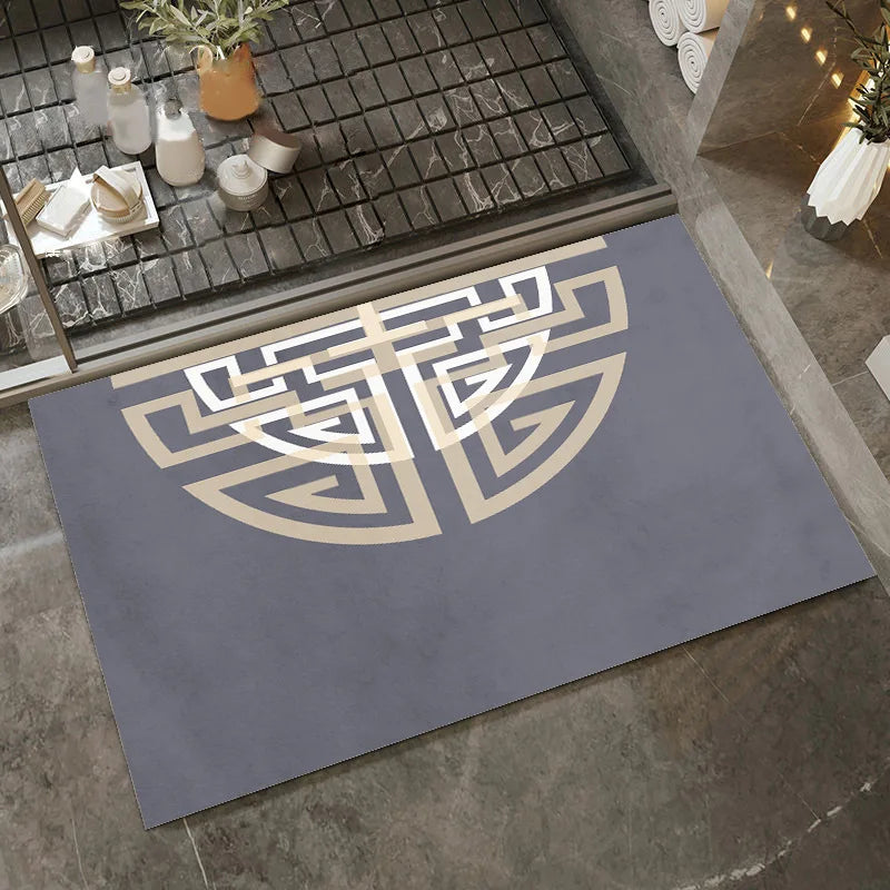 Tapis salle de bain japonais   chinois 