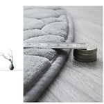 Tapis salle de bain rond 100 cm - Vignette | Douceur De Bain