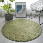 Tapis salle de bain rond 100 cm - Vignette | Douceur De Bain