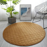 Tapis salle de bain rond 100 cm - Vignette | Douceur De Bain