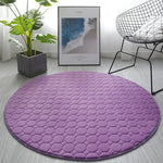 Tapis salle de bain rond 100 cm - Vignette | Douceur De Bain