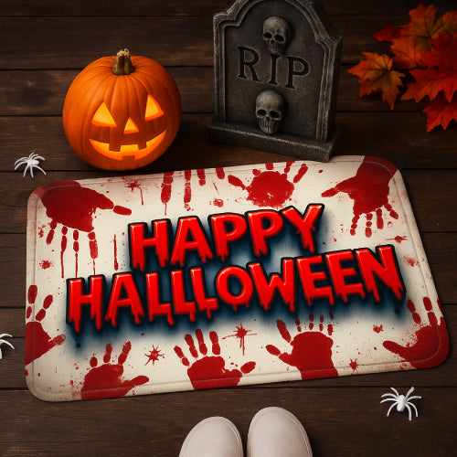 Tapis salle de bain sang HAPPY 