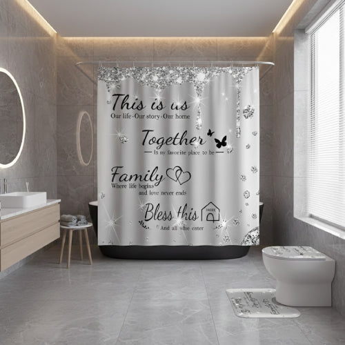 rideaux de douche pétillant Together 