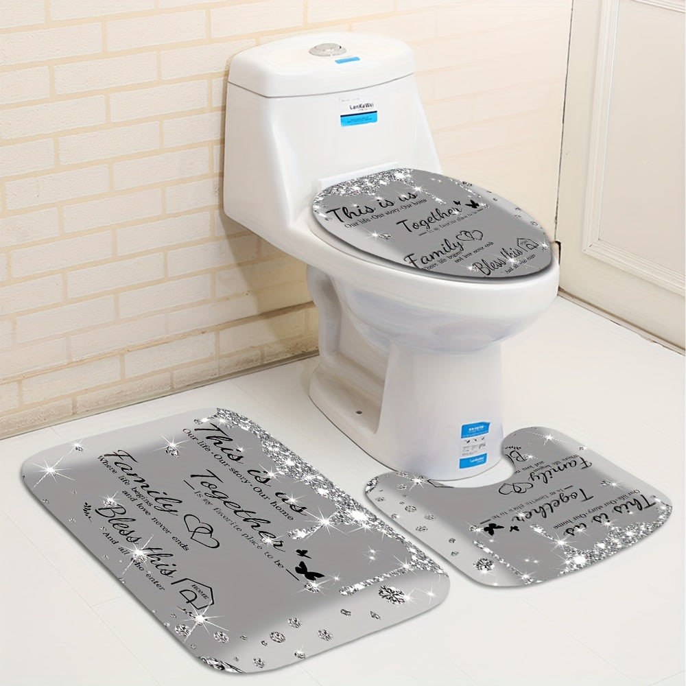 rideaux de douche pétillant toilettes 