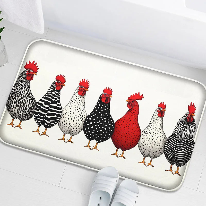 tapis de bain animaux  amusant