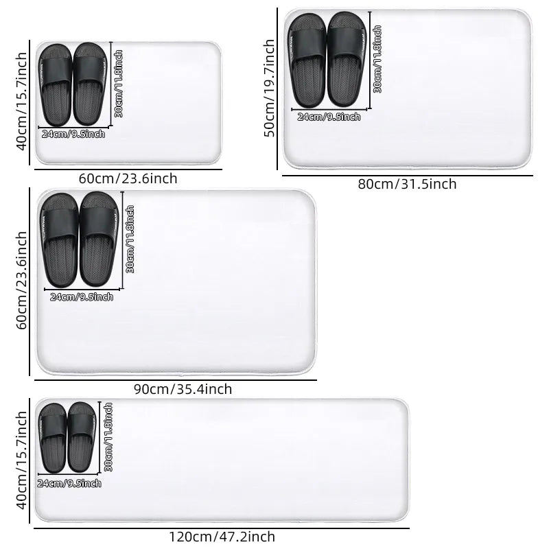 tapis de bain animaux taille