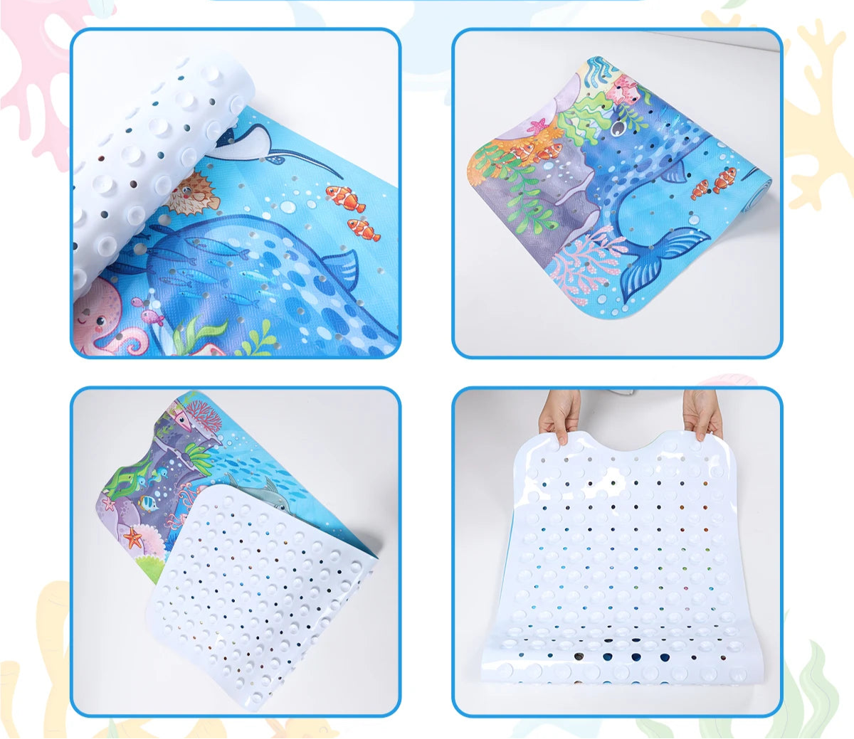 tapis de bain pour bebe détails