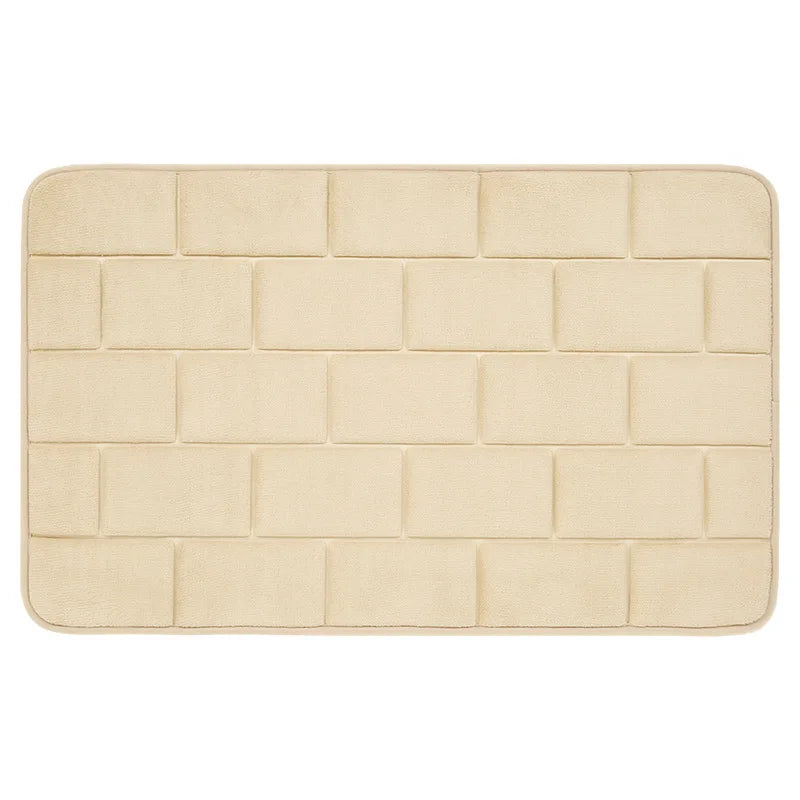 tapis salle de bain contemporain antidérapant